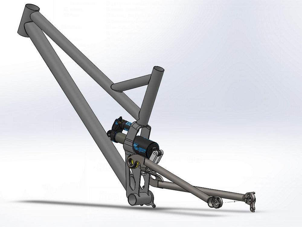 Proto EN01 - enduro frame project from Troyo
