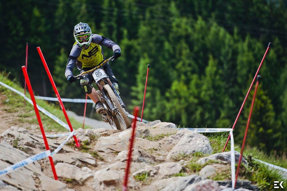 Sławek Łukasik ​8th at iXS Downhill ​Cup in Schladming!​