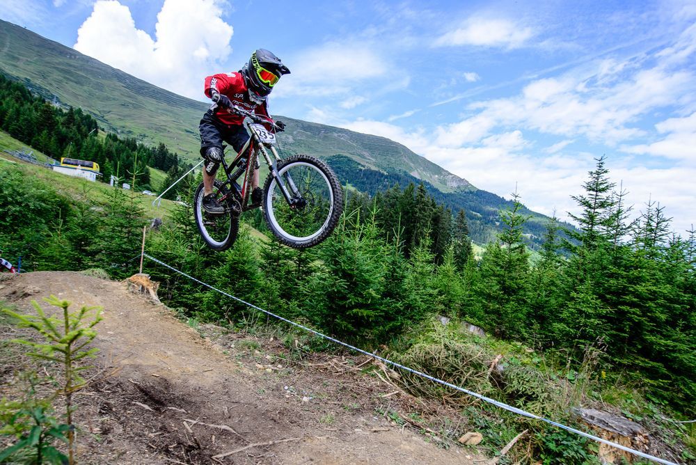 Riding is on the up-and-up for downhill juniors