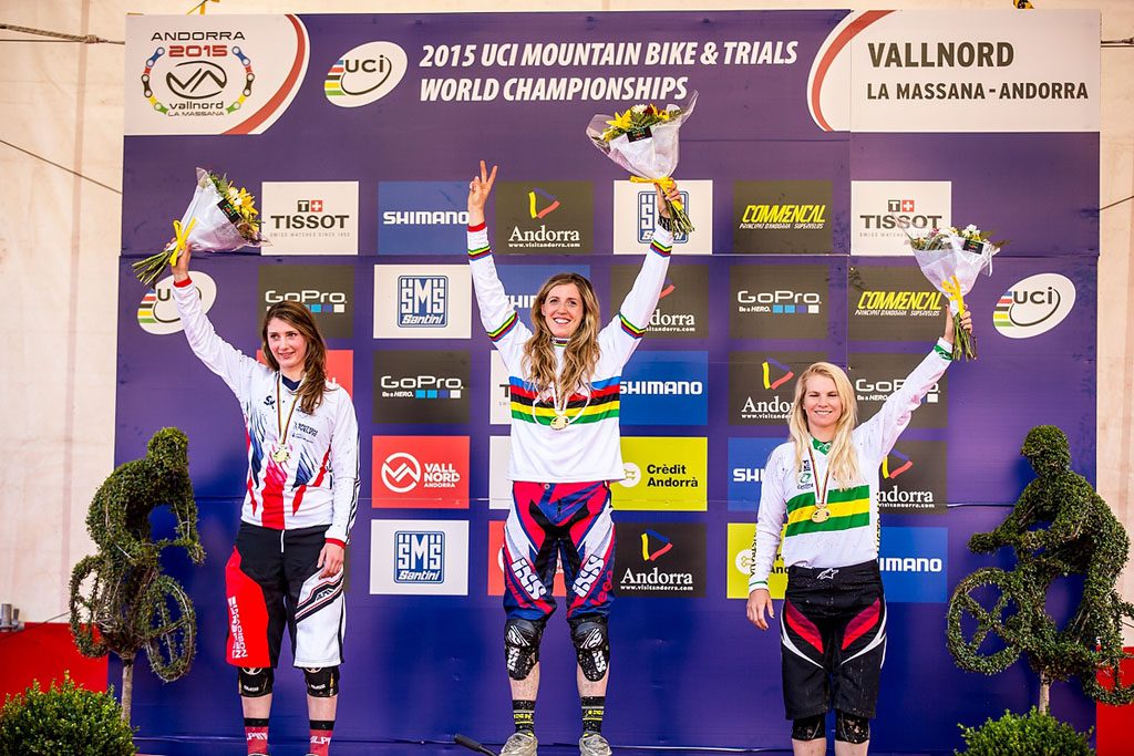 Unbeatable: Rachel Atherton wins World Championships