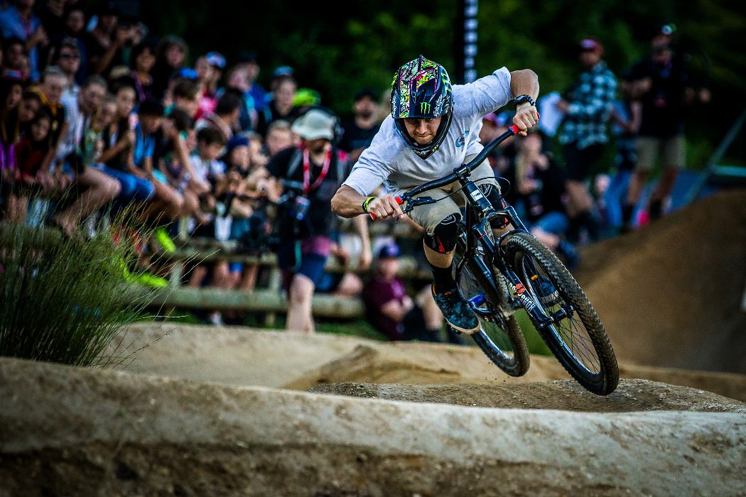 Local Keegan Wright and fan fave Caroline Buchanan, steal victory from Pump Track World Tour Champions