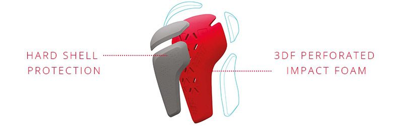Ochraniacze na kolana Leatt 3DF 6.0
