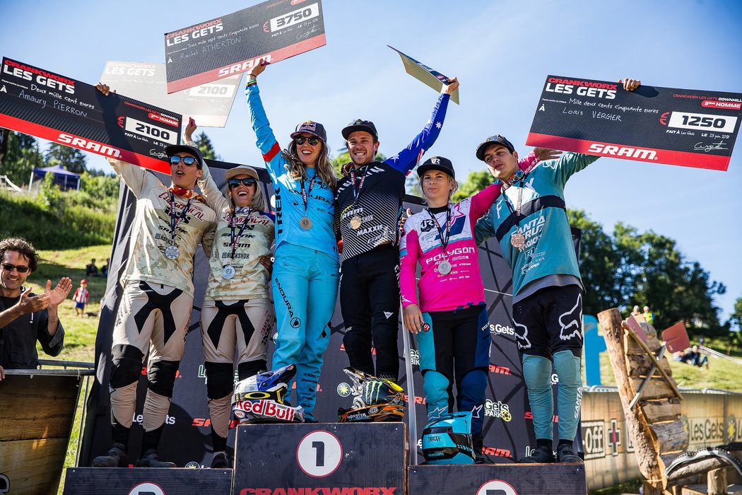 Brosnan repeats in Crankworx Les Gets DH and Atherton takes double win