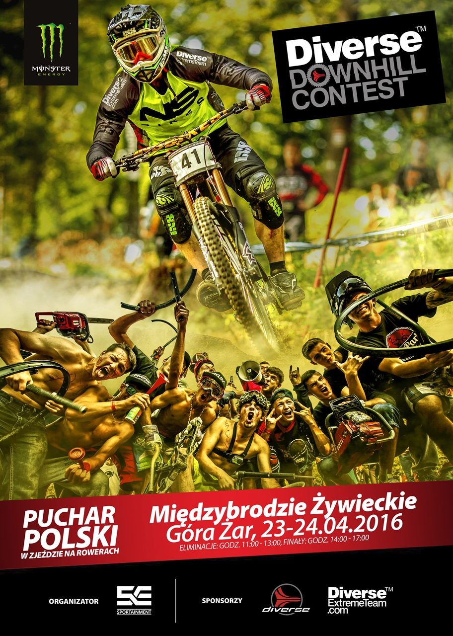 Diverse Downhill Contest: plany na sezon 2016, rozpoczęcie zapisów do Pucharu Polski na górze Żar