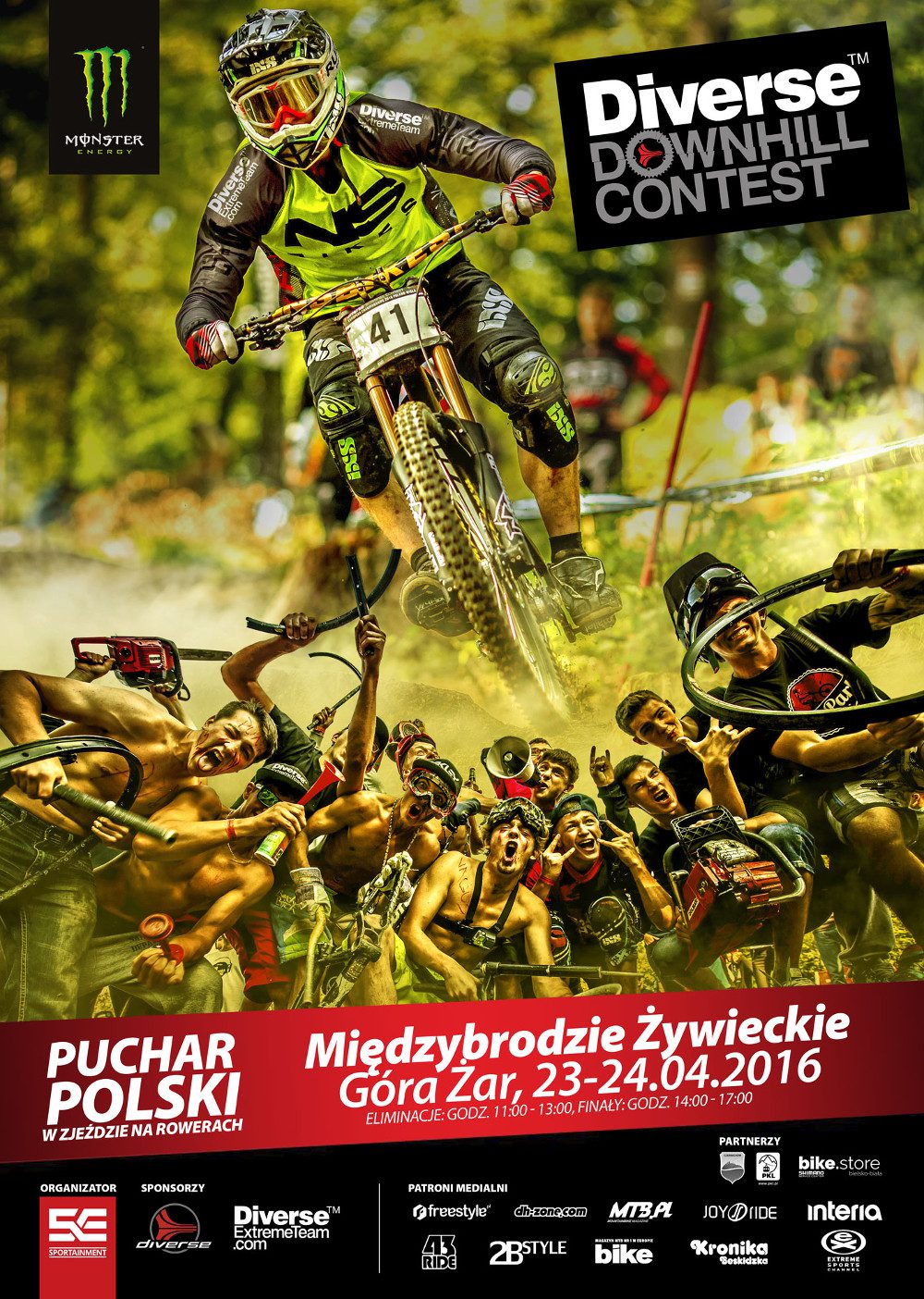 Diverse Downhill Contest: prezentacja trasy Pucharu Polski
