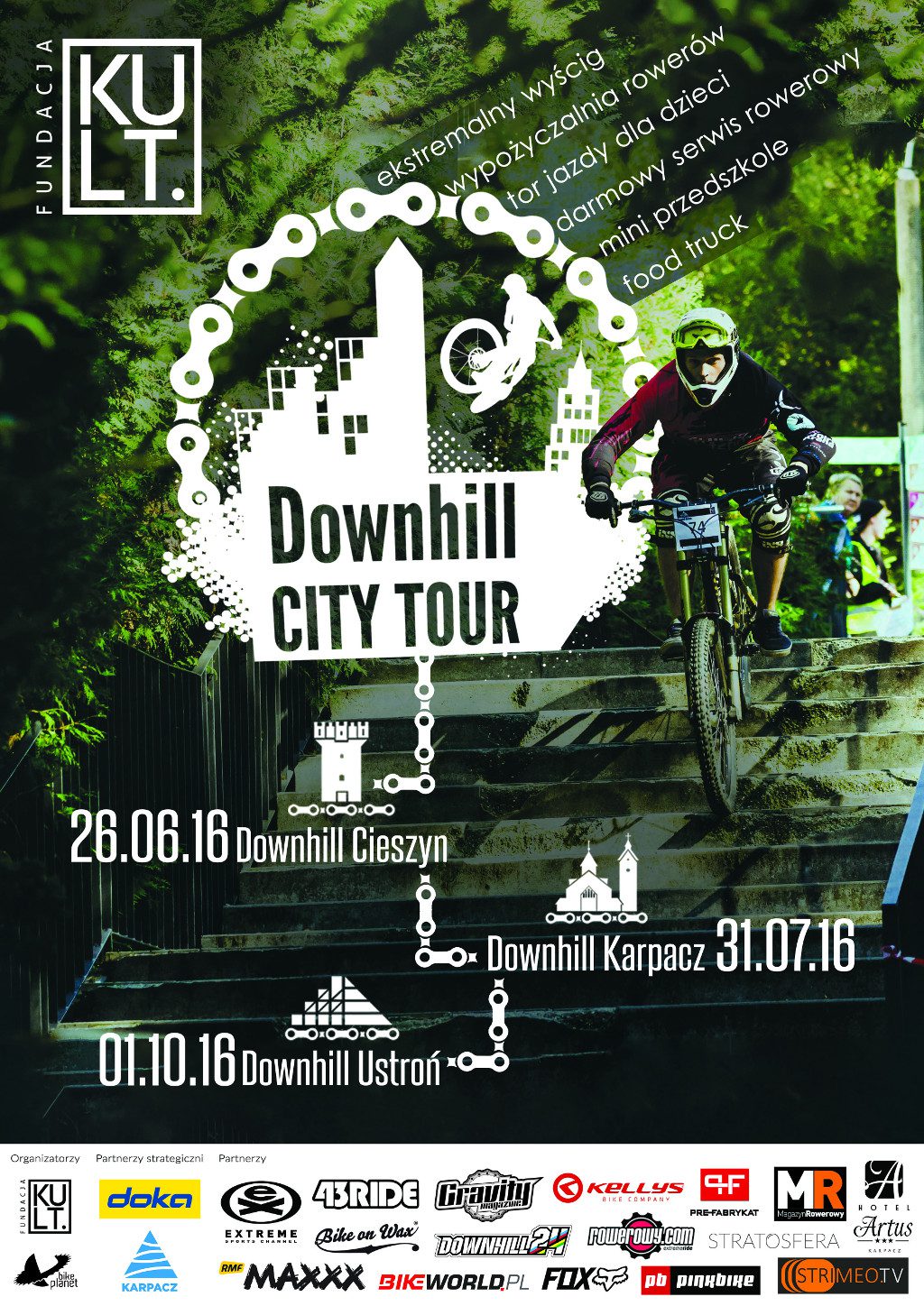 Zapowiedź drugiej rundy Downhill City Tour 2016