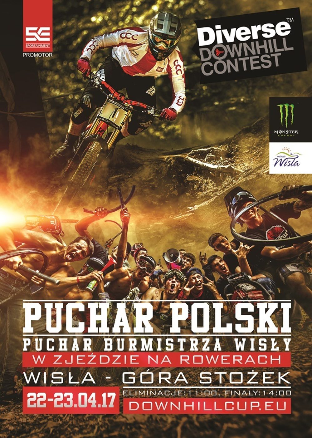 Diverse Downhill Contest: Puchar Polski 2017 wystartuje w Wiśle