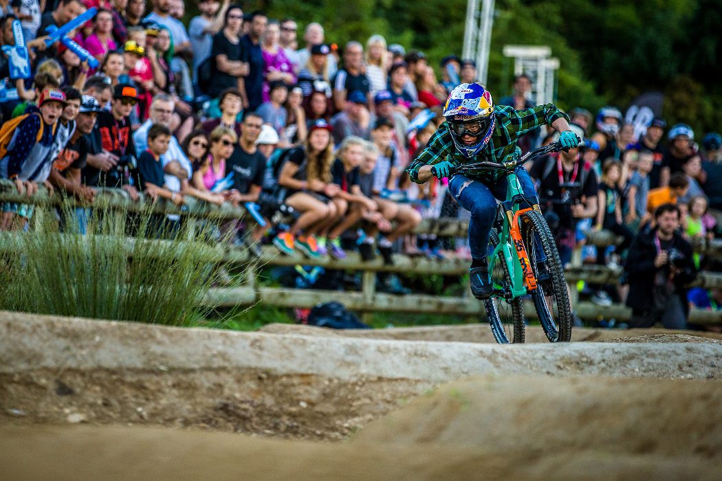 Crankworx Rotorua 2017: Keegan Wright i Caroline Buchanan wygrywają Pump Track Challenge