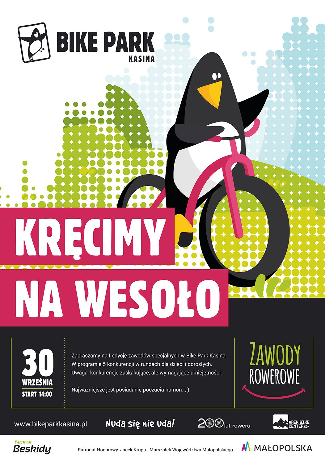 Zakończenie sezonu rowerowego - zawody o Puchar Bike Park Kasina