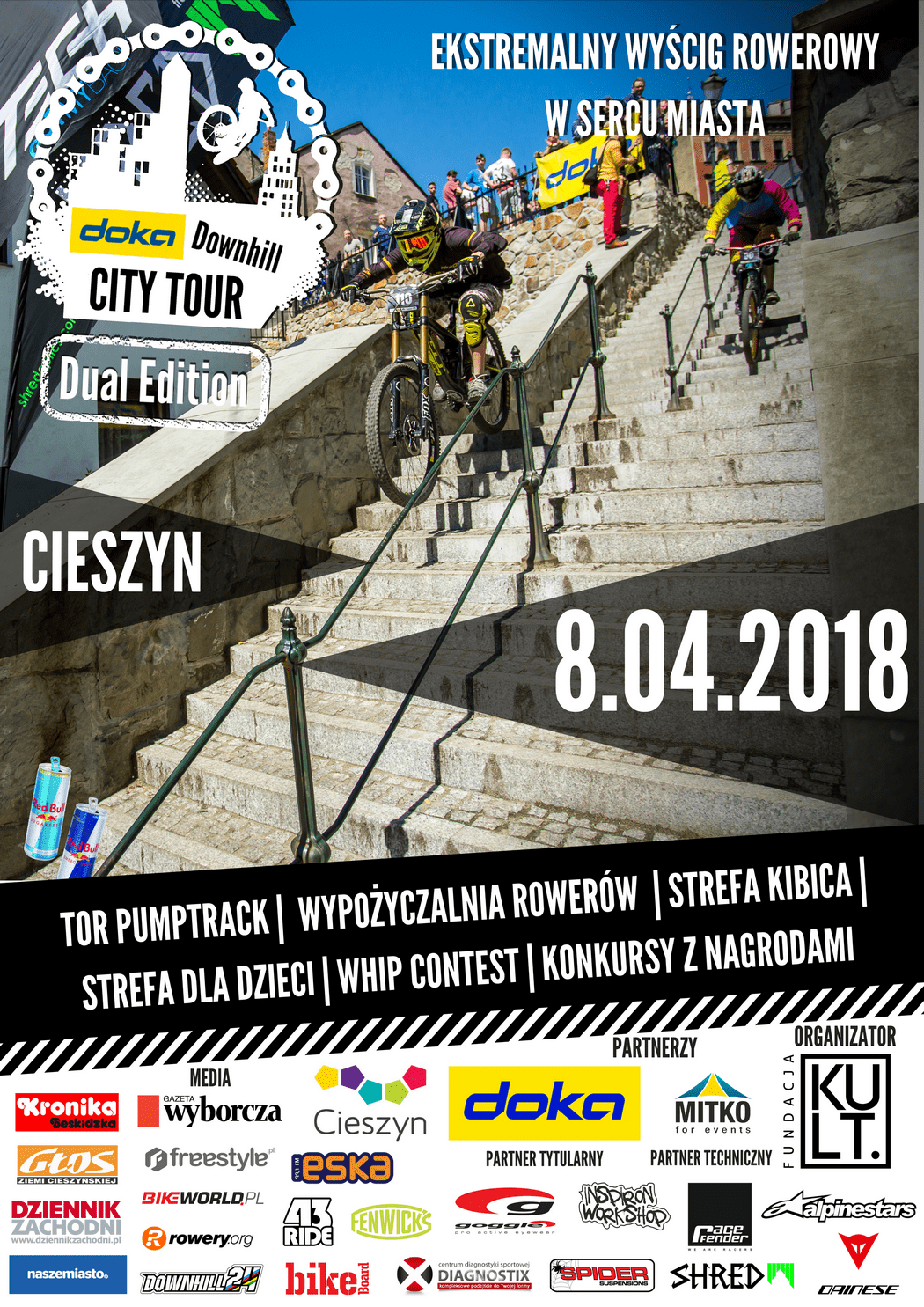 Zapowiedź Downhill City Tour Cieszyn 2018